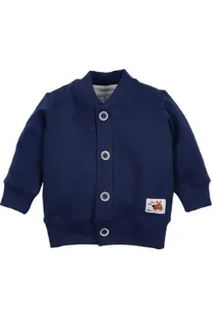 NINI 2-in-1-Strickjacke Jacke Hund (1-tlg) braun 80 (9-12 Monate)