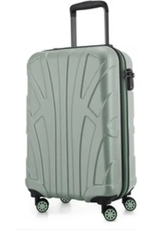 SUITLINE Handgepäckkoffer S1, 4 Rollen, Trolley 55x35x20 cm Bordgepäck Koffer Doppelrollen 34 L