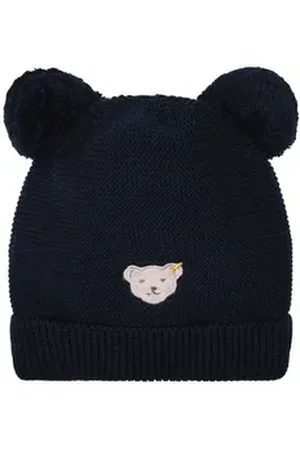Steiff Strickmütze Mütze Accessoires Baby & Mini, gefüttert weiß 53