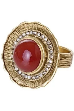 BRIGITTE VON BOCH Fingerring Leonato Ring Rot 17