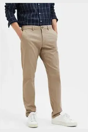 SELECTED HOMME Chinohose SLH175-SLIM NEW MILES FLEX PANT NOOS beige 28