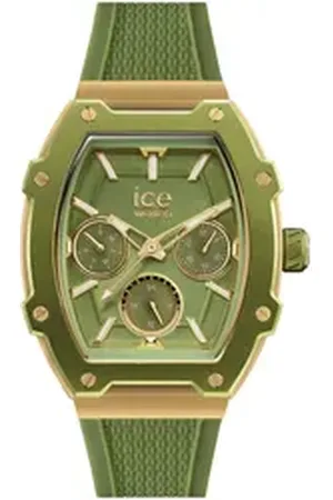 Ice-Watch Multifunktionsuhr ICE boliday - Alu - Small - MT 022859, Quarzuhr, Armbanduhr, Damenuhr, analog, Datum, 12/24-Stunden-Anzeige grün