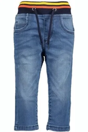 Blue Seven Skinny-fit-Jeans Unisex Baby Jeanshose mit Kordelzug blau 80