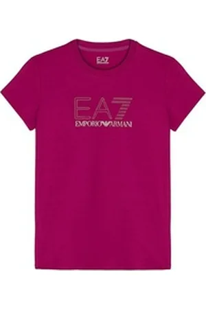 Emporio Armani Print-Shirt EA7 Kids T-Shirt pink Adler Nieten 110-116