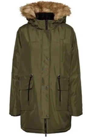 Noisy May Outdoorjacke NMMOLLY aus Polyester grün XS