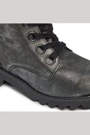 Fly London Stiefeletten Ragifly P144539035 Silver 035 Stiefelette silberfarben 41 EU