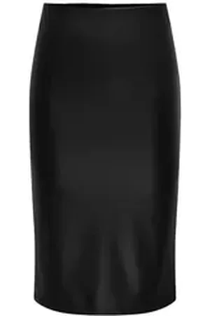 JDY Lederimitatrock SOYA (1-tlg) schwarz XS