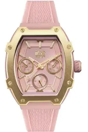 Ice-Watch Multifunktionsuhr ICE boliday - Alu - Small - MT 022863, Quarzuhr, Armbanduhr, Damenuhr, analog, Datum, 12/24-Stunden-Anzeige rosa