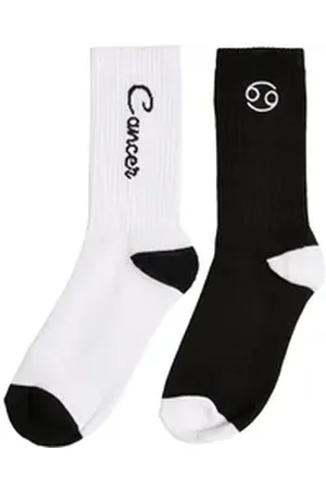 Mister Tee URBAN CLASSICS Basicsocken Urban Classics Unisex Zodiac Socks 2-Pack (1-Paar) schwarz 43-46
