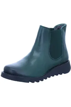 Fly London Salv Chelseaboots (2-tlg) blau 40 EU