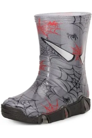 Ladeheid Kinder Regenschuhe SwkBW2020 Gummistiefel bunt|grau 27-28 EU