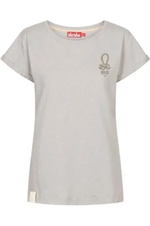 Derbe T-Shirt Saibon Damen T-Shirt (1-tlg) weiß L