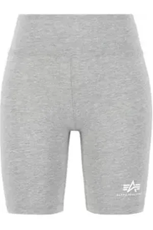 Alpha Industries Bikerhose Women - Shorts Basic Bike Shorts SL Women grau S