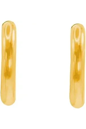 Steel_art Heideman Paar Ohrstecker Zosim goldfarben (Ohrringe, inkl. Geschenkverpackung), schlichte Ohrringe Männer goldfarben