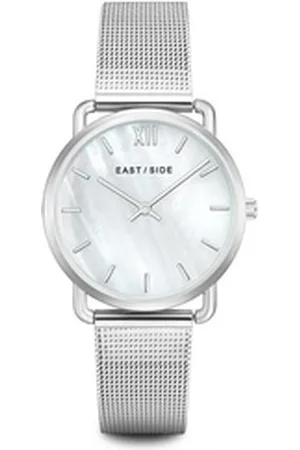 Eastside Quarzuhr Pearl Moon silber, mit Perlmutt