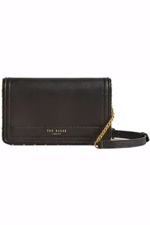 Ted Baker Clutch Kahnisa, Leder schwarz