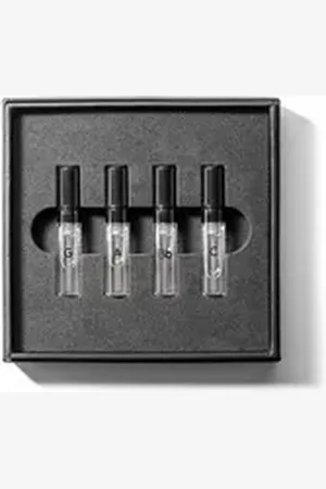 GAMMON Eau de Parfum 9489 Black Notes Parfum Explorer-Set (4x2 ml) 20% Parfum-Öl, 1-tlg., Je nach Ausführung ein unterschiedliches Duftensemble