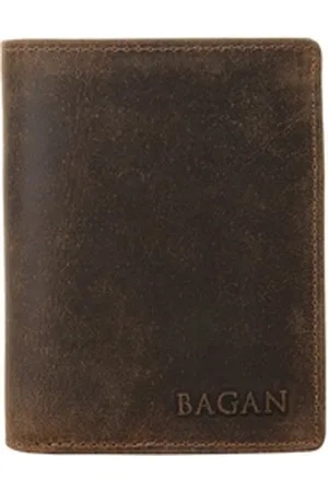 Bagan Geldbörse, echt Leder braun