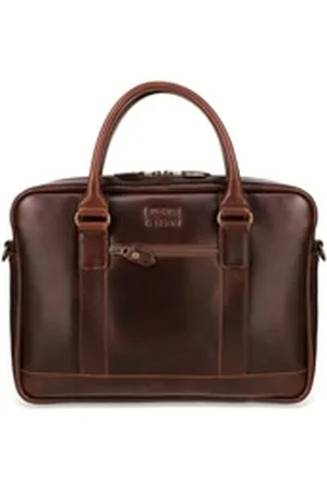 Buckle & Seam Laptoprucksack Leder Business Briefcase Everett