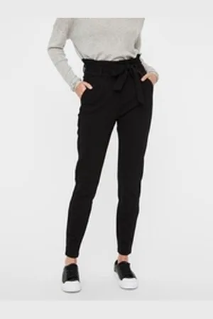 VERO MODA Jogger Pants VMEVA PAPERBAG schwarz XXL
