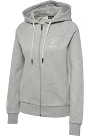 Hummel Hoodie hmlGG12 SWEAT ZIP HOODIE WOMAN GREY MELANGE S