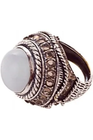 BRIGITTE VON BOCH Fingerring Menewa Ring silberfarben 17