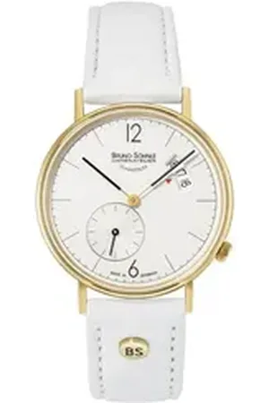 Bruno Söhnle BRUNO SÖHNLE Quarzuhr Glashütte Damenuhr RONDO Small weiß