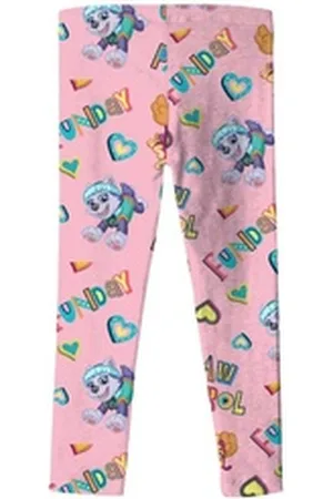 Paw Patrol Leggings Mädchen Leggings Mädchenhose Kinder rosa + pink Hosen Leggins Gr.92 98/104 110/116 122/128 rosa 92