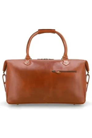 Buckle & Seam Reisetasche Leder Weekender Linwood