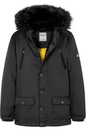 Minoti Winterjacke Parka mit Kapuze (1y-14y) grau 80-86cm