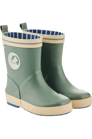 FINKID Vesi Trellis Gummistiefel wasserfeste Kinder Schuhe 27 Gummistiefel grün Gr.27