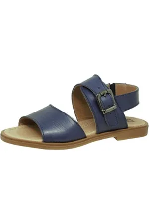 Dianetti Sandalen 3317 Mädchen Leder Blau Marine Sandalette EUR 30