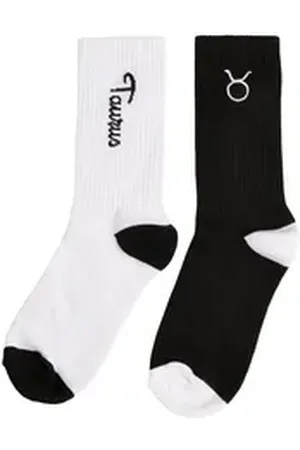 Mister Tee URBAN CLASSICS Basicsocken Urban Classics Unisex Zodiac Socks 2-Pack (1-Paar) schwarz 47-50
