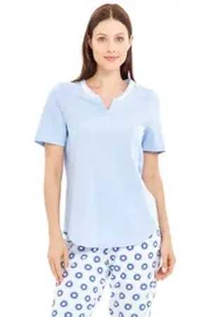 Rösch Pyjama 1243058 blau 40