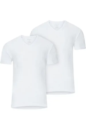 Jockey V-Shirt Modern Classic V-Neck Shirt (2er Pack) V-Ausschnitt, bequeme Passform weiß XL