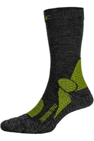 PAC Socken TR 4.1 Trekking Merino Compression Pro Men grau 44-47