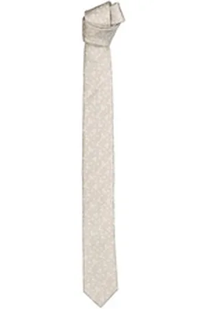EMILIO ADANI Krawatte Krawatte gemustert beige|braun