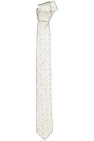 EMILIO ADANI Krawatte Krawatte gemustert beige|braun