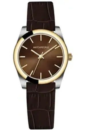 Watchpeople Quarzuhr BS Audrey WP BSL024-02, flach, schlicht, bunt, bicolor
