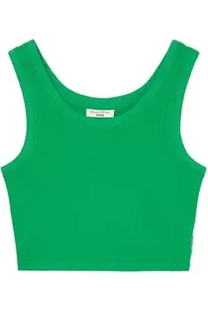 Marc O’ Polo Blusentop T-shirt, sleeveless, roundneck, sli grün M