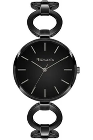 Tamaris Quarzuhr Edelstahl schwarz