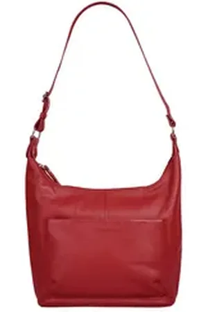 Bruno Banani Shopper, echt Leder rot