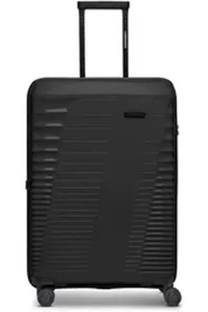 FARMHOOD Hartschalen-Trolley Eco Edition, 4 Rollen, Polypropylen schwarz