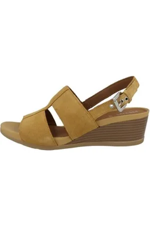 Geox D Marykarmen A Damen Keilsandalette braun 39 EU