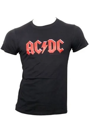 AC/DC T-Shirt Red Logo (Schwarz) schwarz M