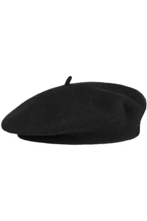 Barascon Beanie (1-St) Wollbaske, Made in the EU schwarz