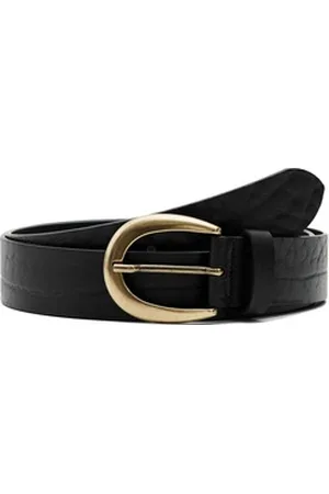 Desigual Ledergürtel schwarz W95