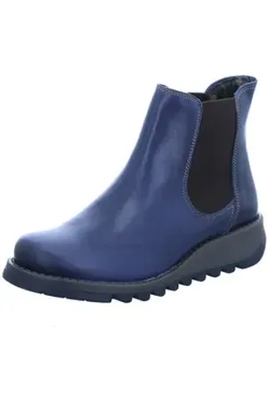 Fly London Salv Chelseaboots (2-tlg) blau 42 EU