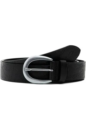 Desigual Ledergürtel schwarz W85