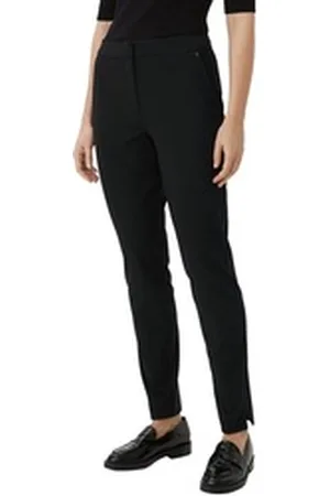 Comma, Comma Anzughose mit Viskose und Slim fit schwarz 42